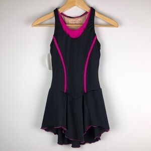 NEW Perform Figure Skating Dress SM Leotard Built in Bra Lined Performance 🇺🇸